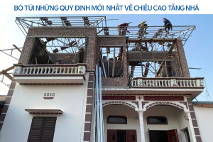 Bỏ túi những quy định mới nhất về chiều cao tầng nhà